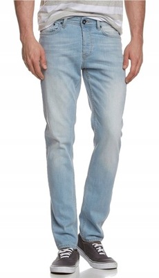 Only Sons BŁĘKITNE Jeansy Slim Fit Męskie _ 30/32