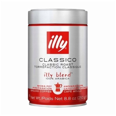 Kawa mielona ILLY Classico 100% Arabica puszka 250 g