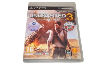 UNCHARTED 3 DRAKE'S DECEPTION OSZUSTWO DRAKE'A PS3