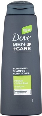 Dove Men+Care Fresh Clean szampon i odżywka do włosów 400 ml