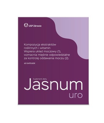 Jasnum uro 60 kapsułek