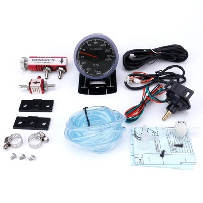 DYNORACING 60MM CAR TURBO BOOST GAUGE 30PSI +  