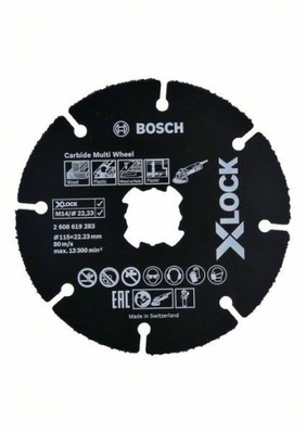 TARCZA TNĄCA X-LOCK CARBIDE MULTI WHEEL