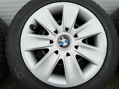 OEM RUEDAS DE INVIERNO BMW 3 E90 E91 E46 PIRELLI 205/55/16 + TAPACUBOS  