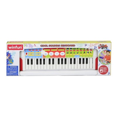 2509 Keyboard szalone klawisze pianinko SMILY PLAY