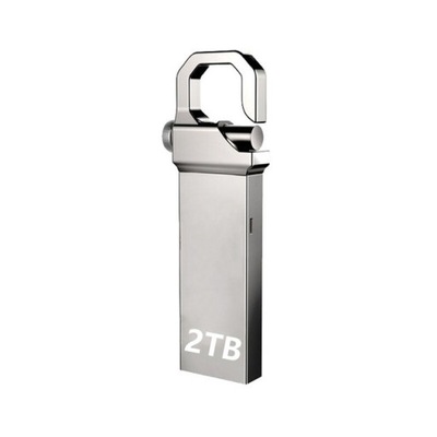 Silver-2TB USB Flash Drive 3.0 2TB USB Pendrive 2T