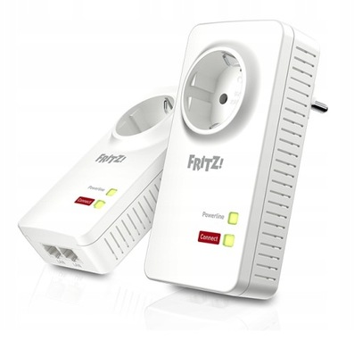 FRITZ!Powerline 1220 Set - zestaw adapterów Powerline PLC Gigabitowe