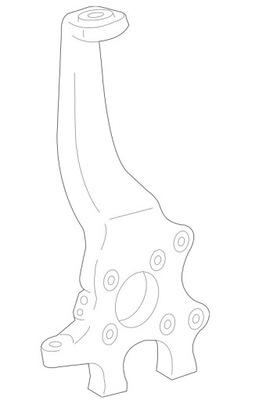 Lexus rc f gsf rcf поворотний кулак передня ліва nowa оригінальна lexus фото №1