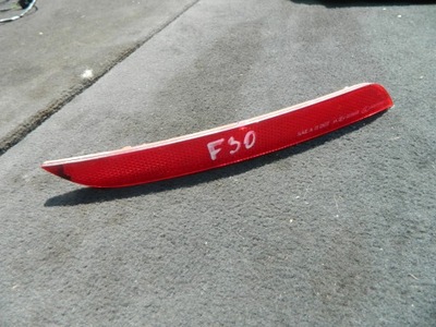 Bmw f30 відбивач бампера лівий задня 7301187 фото №1