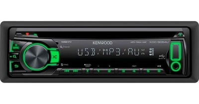 RADIO DE AUTOMÓVIL KENWOOD KDC-3057UG, CD/MP3/USB/AUX, 1DIN  