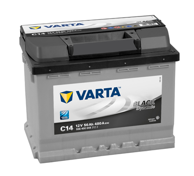 VARTA AKUMULIATORIUS 12V 56AH/480A L- 242X175X190 BLACK DYNAMIC 