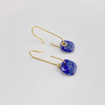 Kolczyki z lapis lazuli IRL