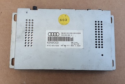 AUDI A8 D3 A6 C6 MÓDULO RADIO SINTONIZADOR KENWOOD 4E0035563  