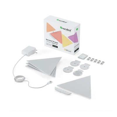 Nanoleaf Shapes Panele Świetlne - Triangle Starter Kit 4