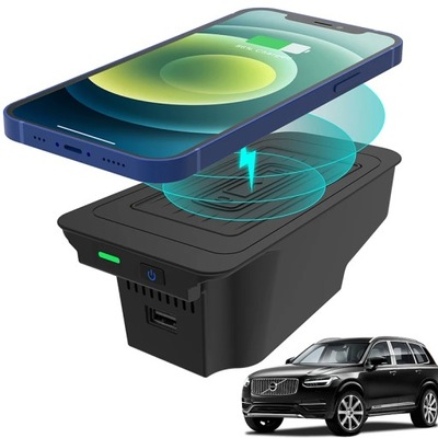 INALÁMBRICO DISPOSITIVO DE CARGA PARA VOLVO XC90 S90 V90 XC60 V60 S60 QI 2017 2~2388  