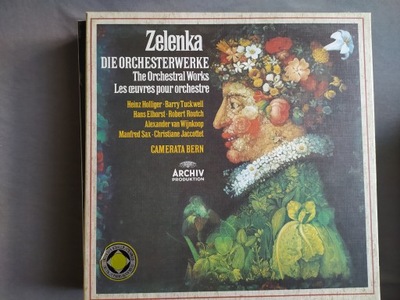 Winyl Die Orchesterwerke Zelenka 3LP BOX