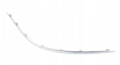 Mercedes w211 lift молдинг бампера хром nowa pr. фото №1