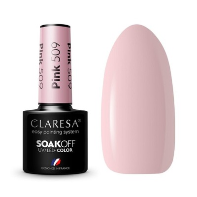 Claresa Lakier hybrydowy PINK 509 - 5g