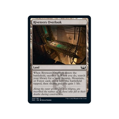 MTG 4x Riveteers Overlook