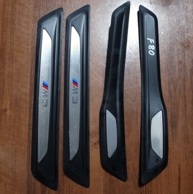 Idealne накладки накладки порог bmw m3 f80 1 фото №1