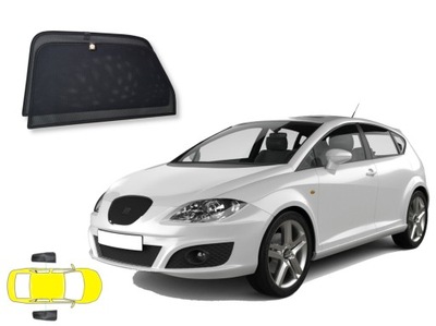 CORTINAS DEDYKOWANE ANTISOLAR SEAT LEON 2 II  