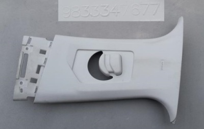 Защита стойка левая peugeot 3008 ii 9833347677 фото №1