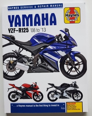 YAMAHA YZF-R125 (2008-13) MANUAL REPARACIÓN HAYNES YZFR125 +GRATIS 24H DAÑADO  