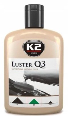 K2 LUSTER Q3 PASTA POLERSKA ŚREDNIOŚCIERNA 200g