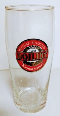 Browar Dojlidy szklanka 0,5L z lat 90-tych