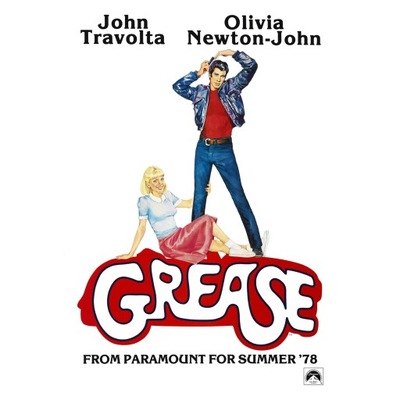 Plakat Grease 1978 John Travolta