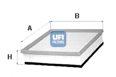 UFI ФІЛЬТРА ФИЛЬТР ВОЗДУХА