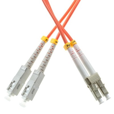 Patchcord MM SC/UPC-LC/UPC duplex 10m 62,5/125 OM1