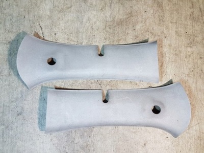 Пластик защита стойка пара задняя vw sharan фото №1