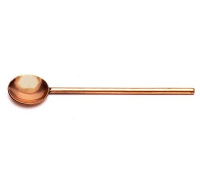 Miedziana łyżka do kadzideł - incense spoon