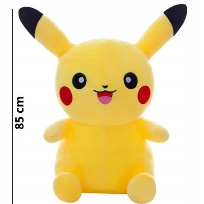 Pokemon Pikachu Największy 85 cm maskotka Pokemon