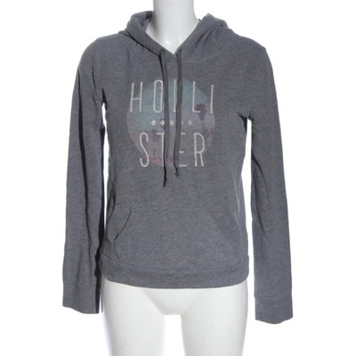 HOLLISTER Bluza z kapturem Rozm. EU 36 jasnoszary