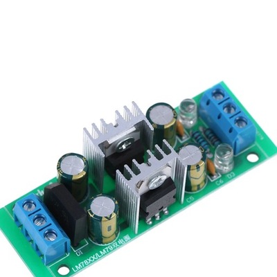 DC 15 ~ 24V LM7812 + LM7912 +- 12V DOBLE TENSIÓN REGULADOR PROSTOWNIKA  