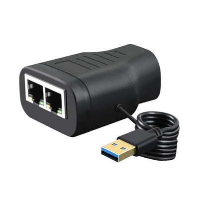 Adapter rozgałęźnika sieciowego RJ45/rozgałęźnik LAN/przedłużacz Ethernet 1