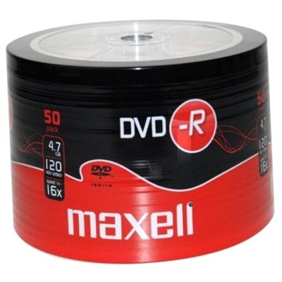 *Płyty DVD-R 4,7GB 16X MAXELL SP50 JAKOŚĆ