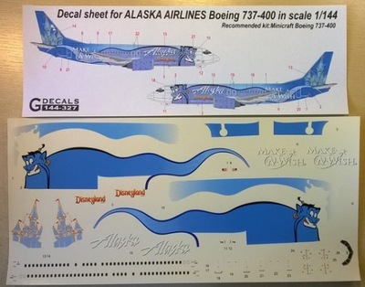 KALKA - ALASKA AIRLINES - BOEING 737-400