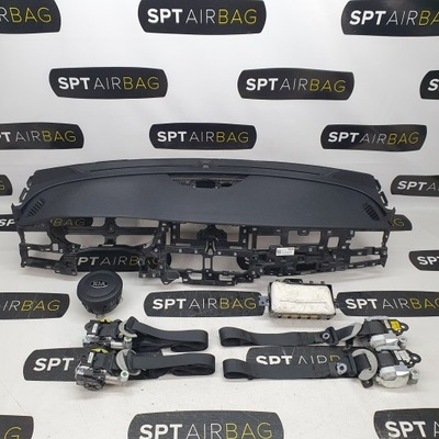 Kia niro i 1 lift приборная панель приборная панель org консоль подушки безопасности ремни подушка безопасности фото №1