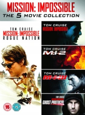 Mission Impossible 1-5 DVD