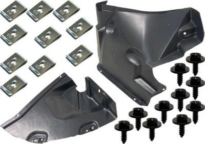 Iveco daily 1999-2006 подкрылок клипсы перед правый фото №1