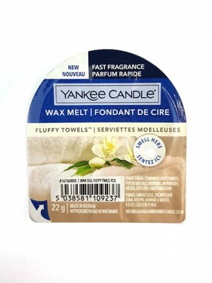 Fluffy Towels Yankee Candle - wosk zapachowy
