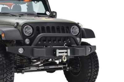Jeep wrangler jl бампер передний paramount premium фото №1