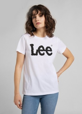 Lee Logo Tee - White