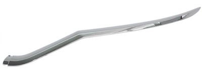 Volkswagen t-roc молдинг ліва бампера хром фото №1