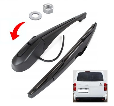 Важіль + двірник задня citroen jumpy фото №1