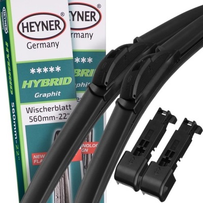 WIPER BLADES AUTOMOTIVE HEYNER HYBRID SET-B 2122  