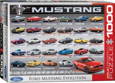 Puzzle 1000 Ford Mustang Evolution 6000 - 0684